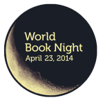 Image of the World Book Night logo with the date April 23, 2014.